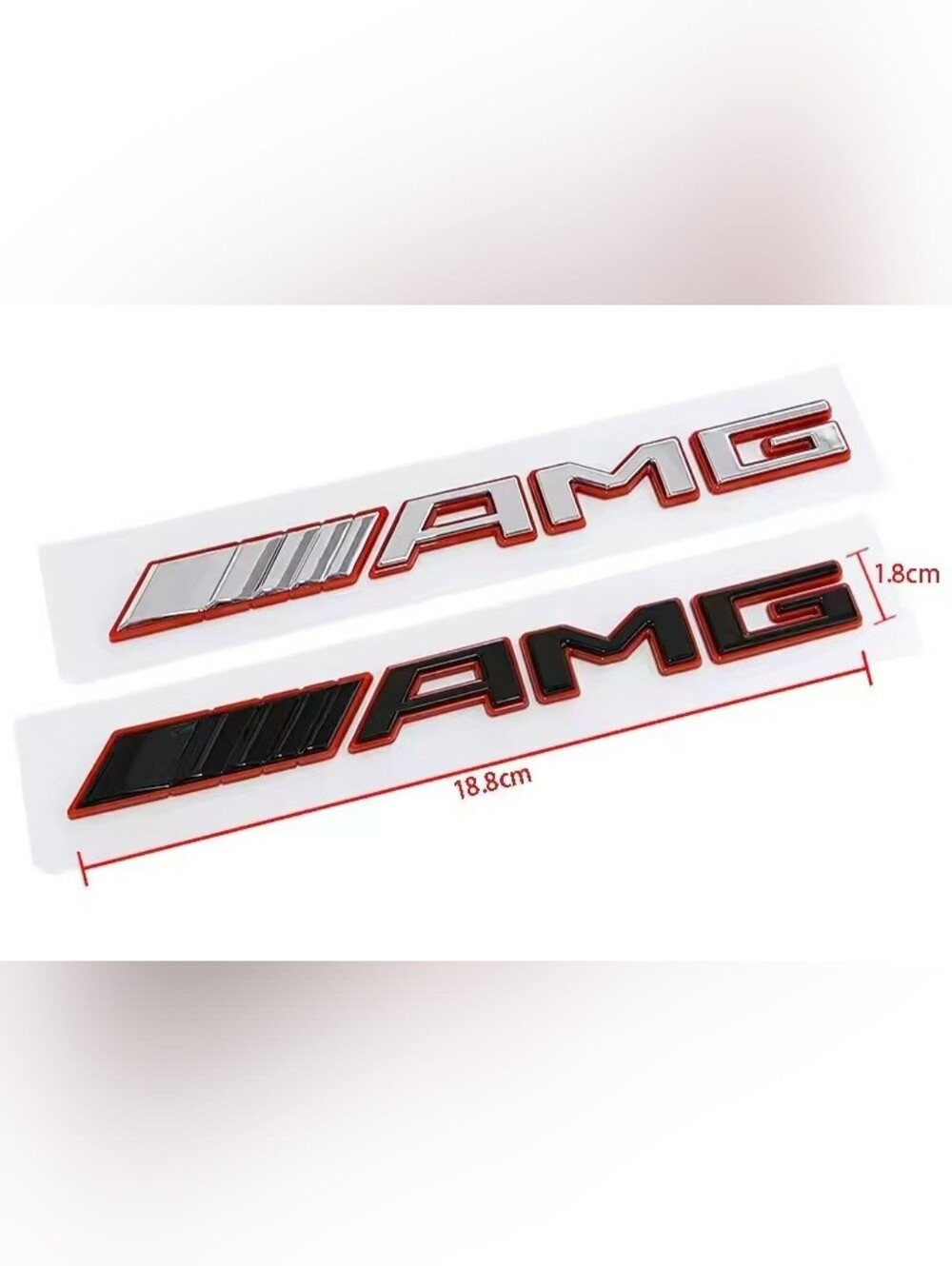 Mercedes AMG Emblem Badge Multiple Color Options